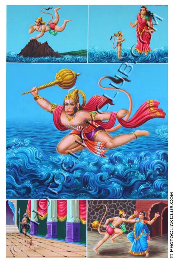 Hanuman Ji Ki Lanka Yatra